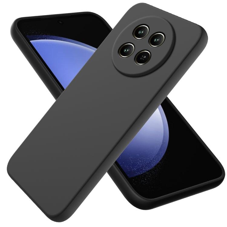 Solid Color Liquid Silicone Dropproof Full Coverage Phone Case, For Realme C65 5G, For Realme C65 4G, For Realme Narzo N55, For Realme 10 Pro 5G