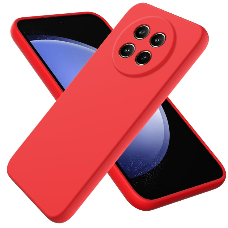 Solid Color Liquid Silicone Dropproof Full Coverage Phone Case, For Realme C65 5G, For Realme C65 4G, For Realme Narzo N55, For Realme 10 Pro 5G