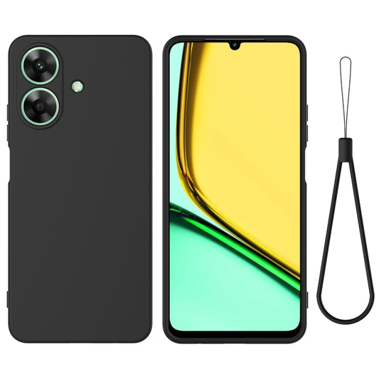 Solid Color Liquid Silicone Dropproof Full Coverage Phone Case, For Realme Note 60, For Realme 13+, For Realme 13 4G / 12 4G, For Realme 13 Pro / 13 Pro + 5G, For Realme C61 India / Narzo N61, For Realme GT 6T / GT Neo6 / GT 6, For Realme C61 Global   ...