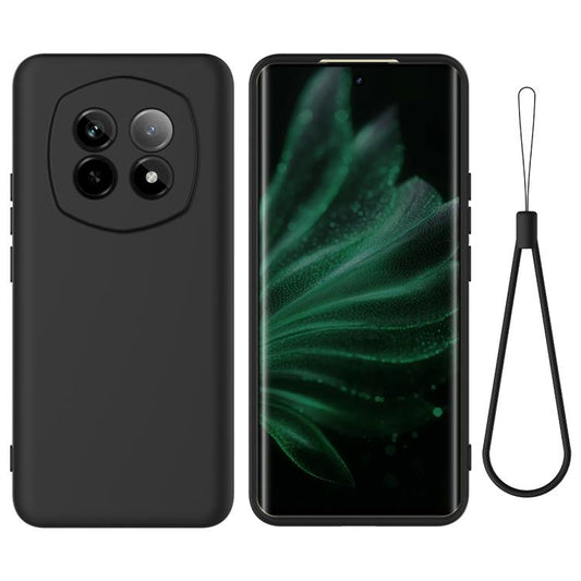 Solid Color Liquid Silicone Dropproof Full Coverage Phone Case, For Realme P2 Pro, For Realme Note 60, For Realme 13+, For Realme 13 4G / 12 4G, For Realme 13 Pro / 13 Pro + 5G, For Realme C61 India / Narzo N61, For Realme GT 6T / GT Neo6 / GT 6       ...