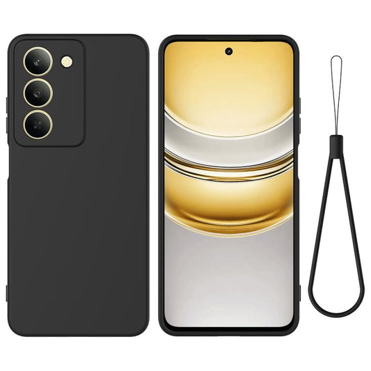 Solid Color Liquid Silicone Dropproof Full Coverage Phone Case, For Realme P3x, For Realme 14 Pro+, For Realme 14 Pro, For Realme 14x India, For Realme 14x Global, For Realme C75, For Realme GT 7 Pro, For Realme P1 Speed, For Realme C63 5G / V60 5G    ...