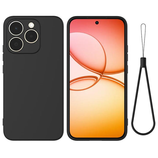Solid Color Liquid Silicone Dropproof Full Coverage Phone Case, For Realme 15T 5G, For Realme C71 4G India/Narzo 80 Lite 4G, For Realme 15 Pro 5G, For Realme 15 5G, For Realme C71 4G, For Realme C75 5G / C73 5G, For Realme GT 7 / GT 7T 5G              ...