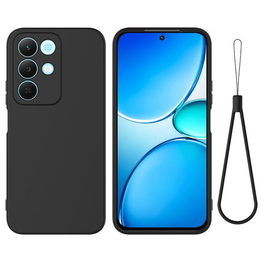 Solid Color Liquid Silicone Dropproof Full Coverage Phone Case, For Realme 15x 5G India / P4 Lite 5G, For Realme 15x 5G / C85 5G / C85 4G, For Realme P3 Lite 5G, For Realme P3 Lite 4G / C73 4G, For Realme P4 Lite 5G, For Realme Note 80 4G              ...