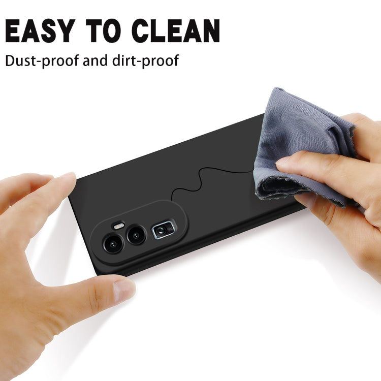Solid Color Liquid Silicone Dropproof Full Coverage Phone Case, For OPPO Reno10 Pro+, For OPPO F23 5G / A98 5G / A1 5G, For OPPO Find X8 Pro, For OPPO Find X6 Pro, For OPPO Reno8 4G