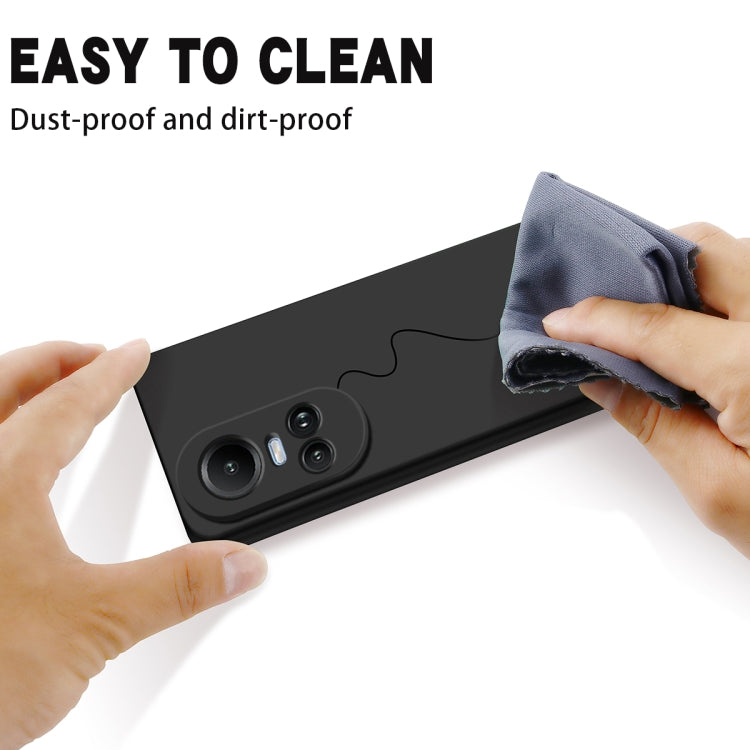 Solid Color Liquid Silicone Dropproof Full Coverage Phone Case, For OPPO Reno10 / Reno10 Pro Global, For OPPO A78 4G, For OPPO K11x 5G, For OPPO Reno10 Pro+, For OPPO F23 5G / A98 5G / A1 5G, For OPPO Find X8 Pro, For OPPO Find X6 Pro, For OPPO Reno8 4G
