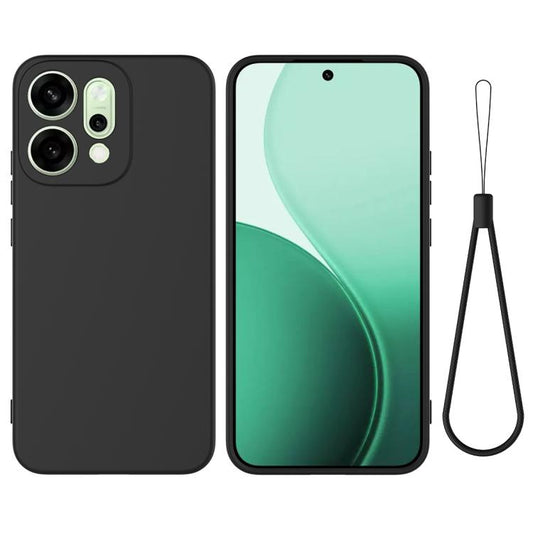 Solid Color Liquid Silicone Dropproof Full Coverage Phone Case, For OPPO Reno14 5G Global, For OPPO A5 Pro 4G, For OPPO F29 Pro 5G, For OPPO F29 5G / A5 2025, For OPPO A5 Pro 5G, For OPPO Reno13 Pro 5G Global, For OPPO Reno13 5G Global                 ...