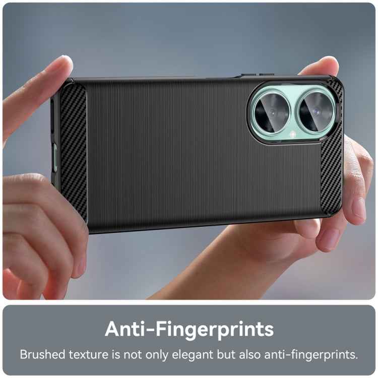 Brushed Texture Carbon Fiber TPU Phone Case, For Huawei nova 11i, For Huawei Maimang 20