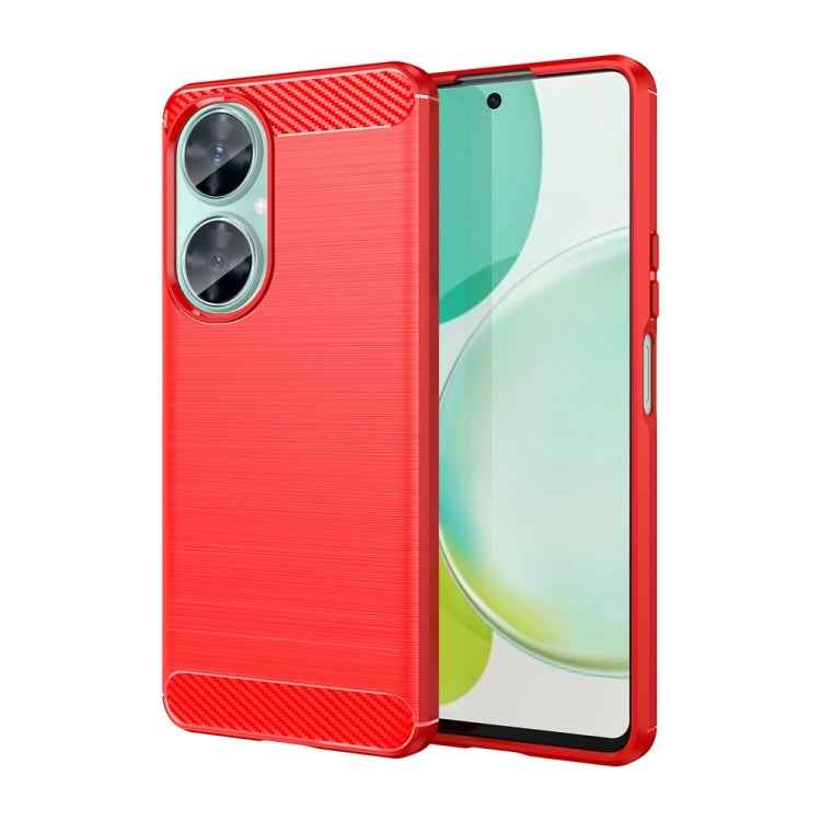 Brushed Texture Carbon Fiber TPU Phone Case, For Huawei nova 11i, For Huawei Maimang 20