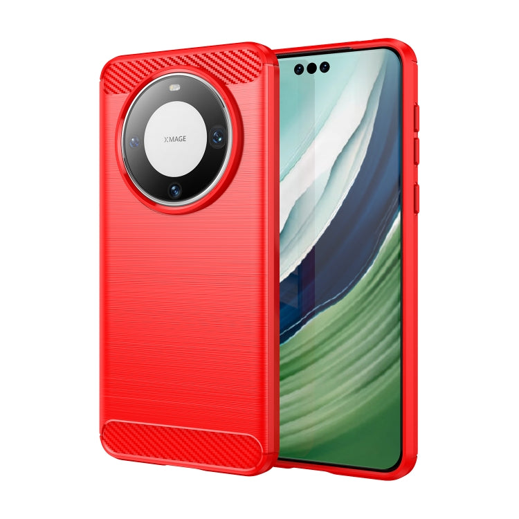 Brushed Texture Carbon Fiber TPU Phone Case, For Huawei Pura 80 Ultra 5G, For Huawei Pura 80 Pro+ 5G, For Huawei Pura 80 Pro 5G, For Huawei Pura 80 5G, For Huawei Mate 70 Pro / 70 Pro+, For Huawei Mate 70, For Huawei Pura 70 Pro / Pura 70 Pro+         ...