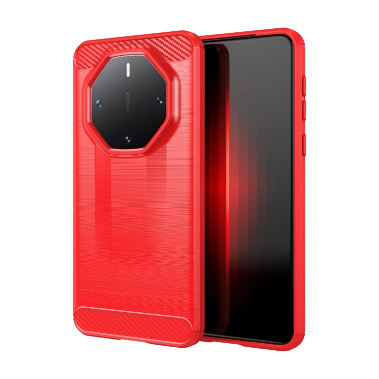 Brushed Texture Carbon Fiber TPU Phone Case, For Huawei Pura 80 Ultra 5G, For Huawei Pura 80 Pro+ 5G, For Huawei Pura 80 Pro 5G, For Huawei Pura 80 5G, For Huawei Mate 70 Pro / 70 Pro+, For Huawei Mate 70, For Huawei Pura 70 Pro / Pura 70 Pro+         ...