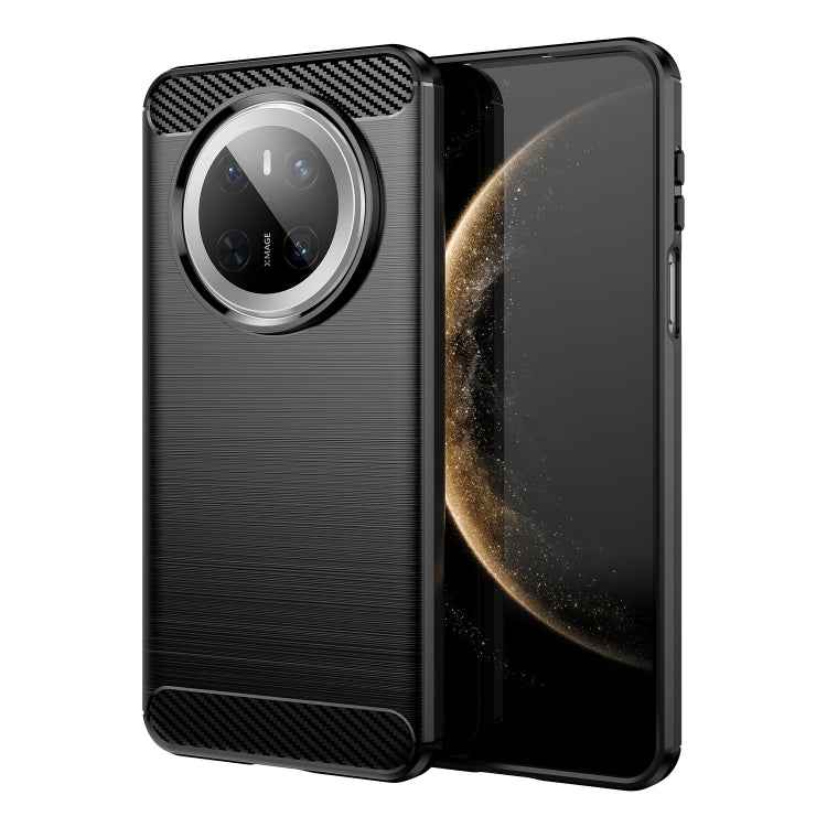 Brushed Texture Carbon Fiber TPU Phone Case, For Huawei Pura 80 Ultra 5G, For Huawei Pura 80 Pro+ 5G, For Huawei Pura 80 Pro 5G, For Huawei Pura 80 5G, For Huawei Mate 70 Pro / 70 Pro+, For Huawei Mate 70, For Huawei Pura 70 Pro / Pura 70 Pro+         ...