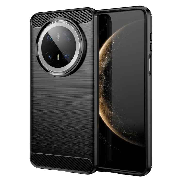 Brushed Texture Carbon Fiber TPU Phone Case, For Huawei Pura 80 Ultra 5G, For Huawei Pura 80 Pro+ 5G, For Huawei Pura 80 Pro 5G, For Huawei Pura 80 5G, For Huawei Mate 70 Pro / 70 Pro+, For Huawei Mate 70, For Huawei Pura 70 Pro / Pura 70 Pro+         ...