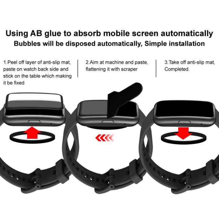 IMAK Plexiglass HD Watch Protective Film, For Xiaomi Mi Band 8