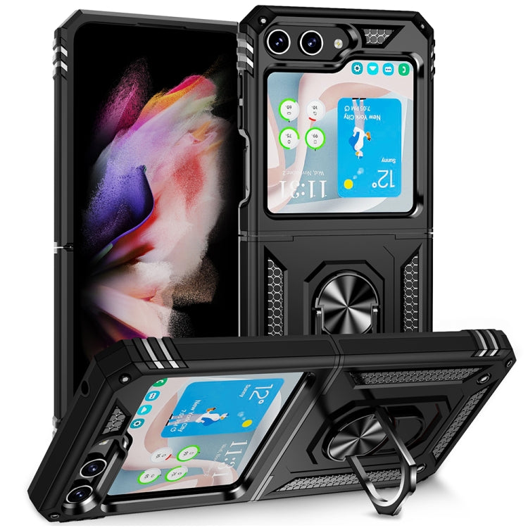 Shockproof TPU + PC Phone Case with Holder