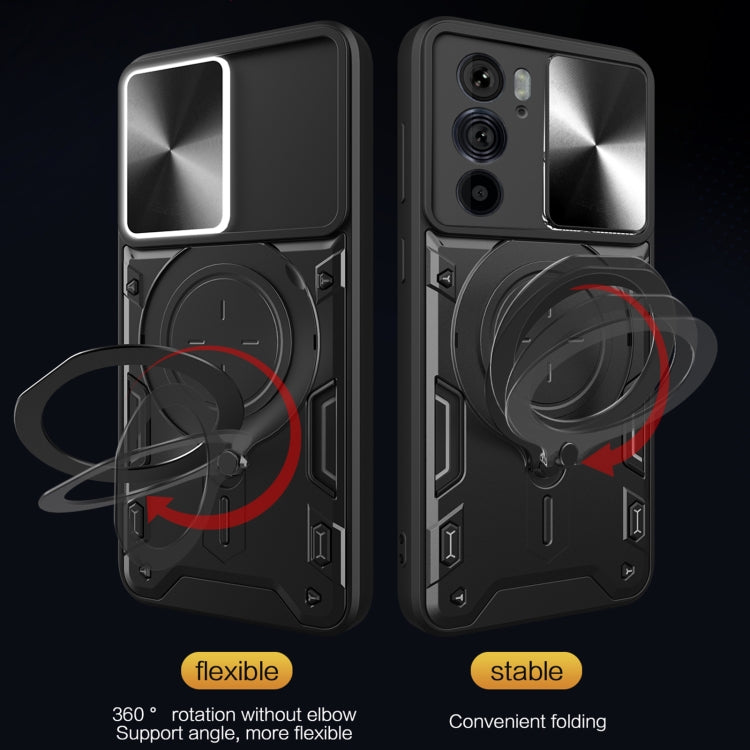 CD Texture Sliding Camshield Magnetic Holder Phone Case, For Motorola Edge 30 Pro, For Motorola Moto E20 / E30 / E40, For Motorola Edge 20 Lite, For Motorola Edge 20 Pro, For Motorola Moto G30 / G20 / G10