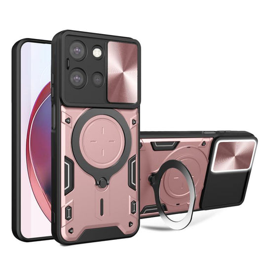 CD Texture Sliding Camshield Magnetic Holder Phone Case, For Motorola Moto G 2025, For Motorola Moto G75 5G, For Motorola Moto G35, For Motorola Moto G55, For Motorola Edge 50 Neo, For Motorola Moto G85, For Motorola Edge 50 Pro Global                 ...