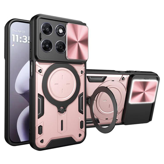 CD Texture Sliding Camshield Magnetic Holder Phone Case, For Motorola Moto G Max / G87 / G77 5G, For Motorola Moto G37 / G37 Power, For Motorola Edge 70 Pro 5G, For Motorola Moto G15 / G17 4G, For Motorola Edge 70 Fusion 5G, For Motorola Signature 5G  ...