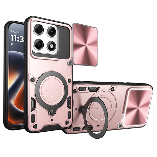 CD Texture Sliding Camshield Magnetic Holder Phone Case, For Motorola Edge 70 Pro 5G, For Motorola Moto G15 / G17 4G, For Motorola Moto G67 5G, For Motorola Edge 70 Fusion 5G, For Motorola Moto G67 Power 5G, For Motorola Edge 70 5G                     ...
