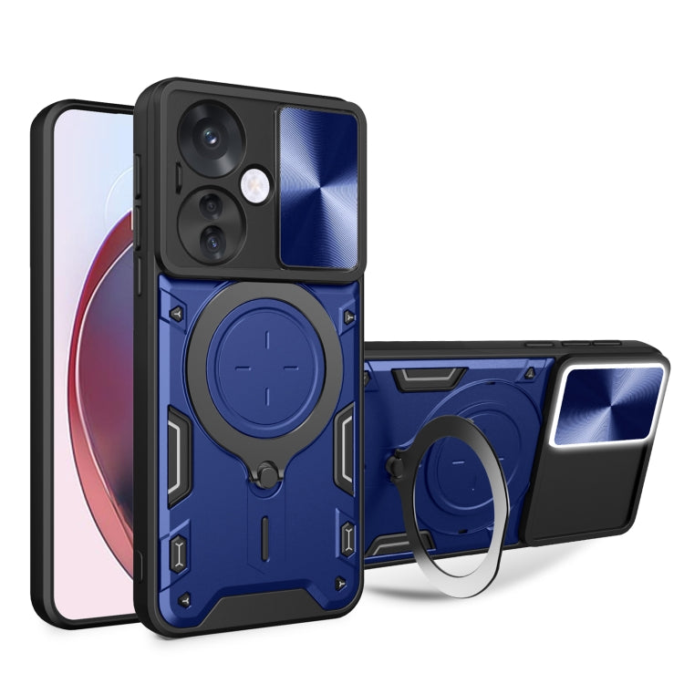 CD Texture Sliding Camshield Magnetic Holder Phone Case, For OPPO A5 Pro 5G Global, For OPPO Find X8, For OPPO A3x 5G India / A3x 4G, For OPPO Reno12 F 5G Global, For OPPO A3 Pro 5G India, For OPPO Reno12 Pro 5G Global, For OPPO Reno12 5G Global       ...