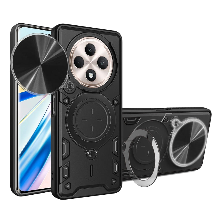 CD Texture Sliding Camshield Magnetic Holder Phone Case, For OPPO A5 Pro 5G Global, For OPPO Find X8, For OPPO A3x 5G India / A3x 4G, For OPPO Reno12 F 5G Global, For OPPO A3 Pro 5G India, For OPPO Reno12 Pro 5G Global, For OPPO Reno12 5G Global       ...