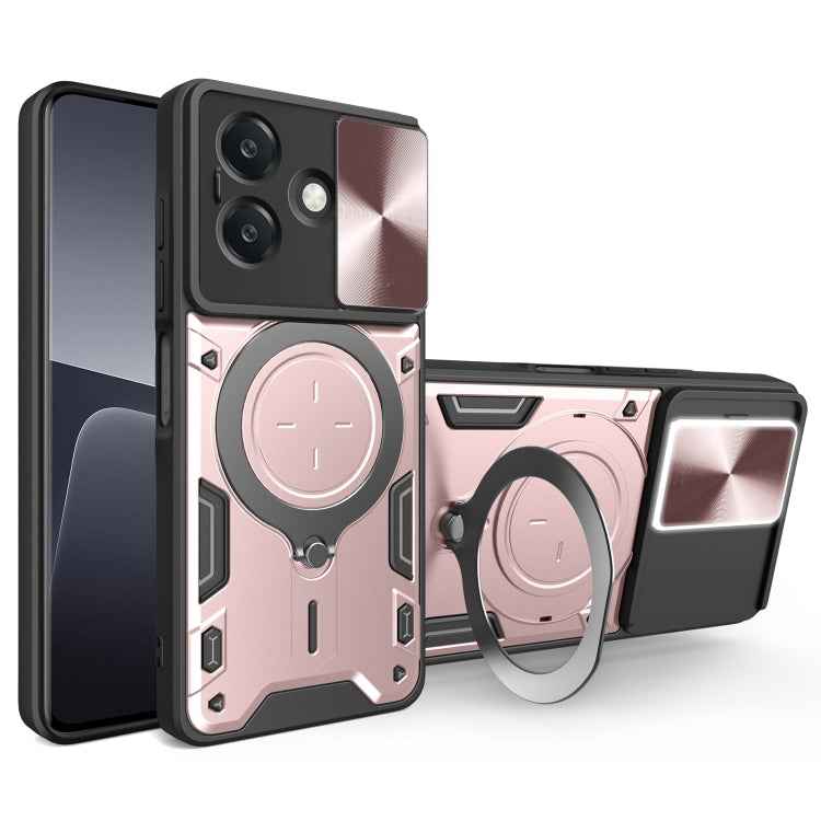 CD Texture Sliding Camshield Magnetic Holder Phone Case, For OPPO A5 Pro 5G Global, For OPPO Find X8, For OPPO A3x 5G India / A3x 4G, For OPPO Reno12 F 5G Global, For OPPO A3 Pro 5G India, For OPPO Reno12 Pro 5G Global, For OPPO Reno12 5G Global       ...