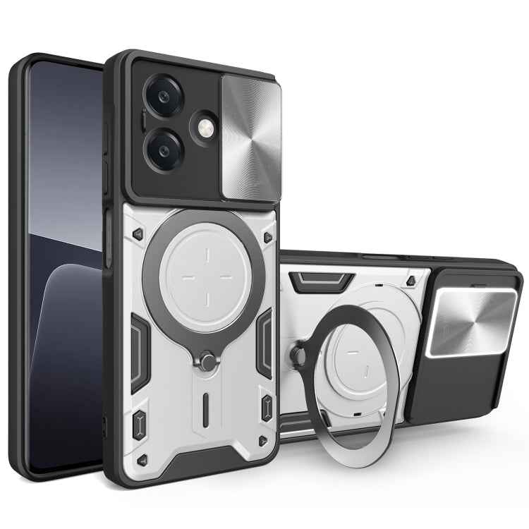 CD Texture Sliding Camshield Magnetic Holder Phone Case, For OPPO A5 Pro 5G Global, For OPPO Find X8, For OPPO A3x 5G India / A3x 4G, For OPPO Reno12 F 5G Global, For OPPO A3 Pro 5G India, For OPPO Reno12 Pro 5G Global, For OPPO Reno12 5G Global       ...