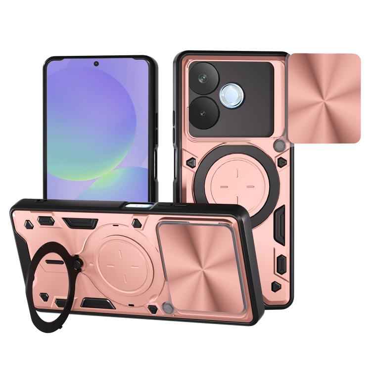 CD Texture Sliding Camshield Magnetic Holder Phone Case, For OPPO A5 Pro 5G Global, For OPPO Find X8, For OPPO A3x 5G India / A3x 4G, For OPPO Reno12 F 5G Global, For OPPO A3 Pro 5G India, For OPPO Reno12 Pro 5G Global, For OPPO Reno12 5G Global       ...