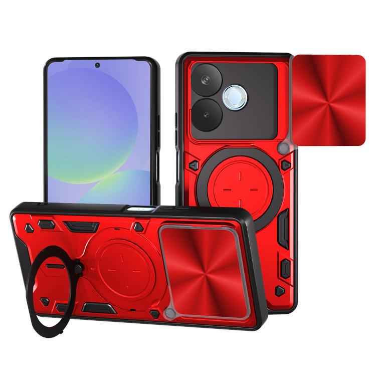 CD Texture Sliding Camshield Magnetic Holder Phone Case, For OPPO A5 Pro 5G Global, For OPPO Find X8, For OPPO A3x 5G India / A3x 4G, For OPPO Reno12 F 5G Global, For OPPO A3 Pro 5G India, For OPPO Reno12 Pro 5G Global, For OPPO Reno12 5G Global       ...