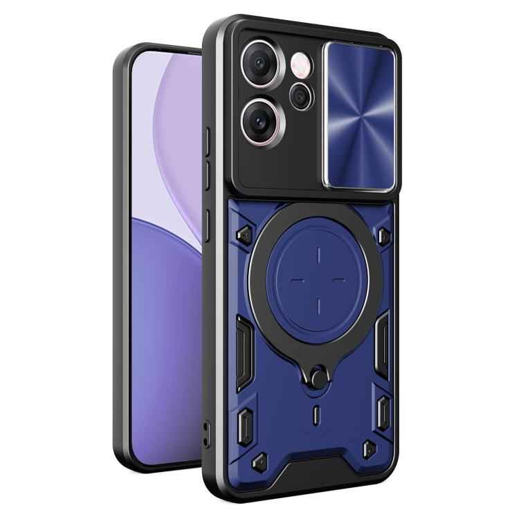 CD Texture Sliding Camshield Magnetic Holder Phone Case, For OPPO Find X9, For OPPO Find X9 Pro, For OPPO Reno14 F 5G Global, For OPPO A5 5G Global / A5x 5G, For OPPO Reno14 5G Global, For OPPO A59 5G Global, For OPPO F29 Pro 5G Global                 ...