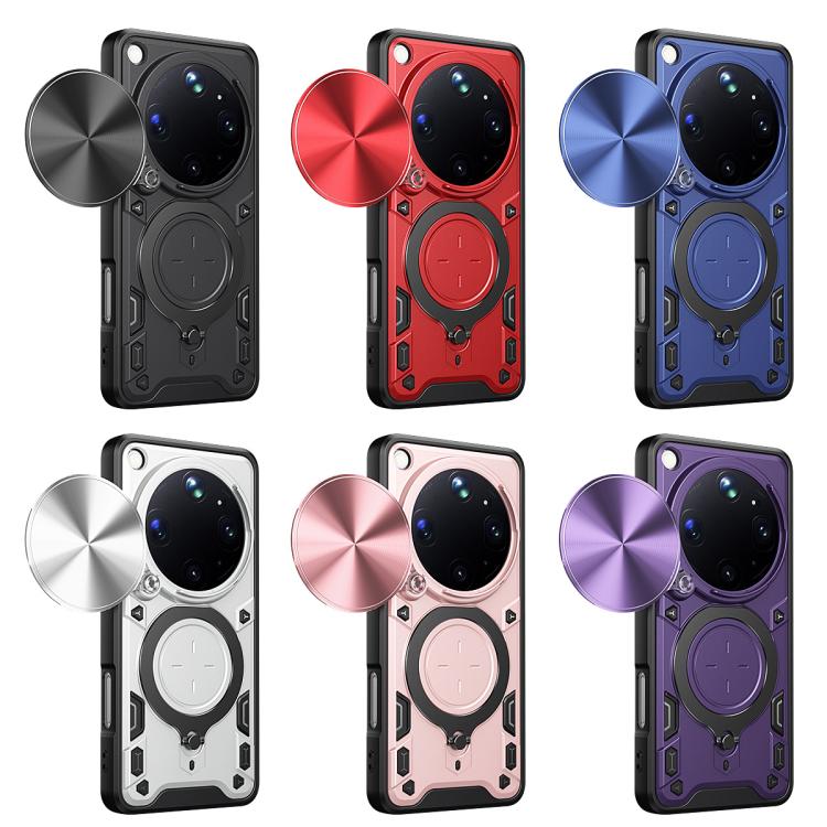 CD Texture Sliding Camshield Magnetic Holder Phone Case, For OPPO Find X9 Ultra, For OPPO Find X9, For OPPO Find X9 Pro, For OPPO Reno14 F 5G Global, For OPPO A5 5G Global / A5x 5G, For OPPO Reno14 5G Global, For OPPO A59 5G Global                     ...