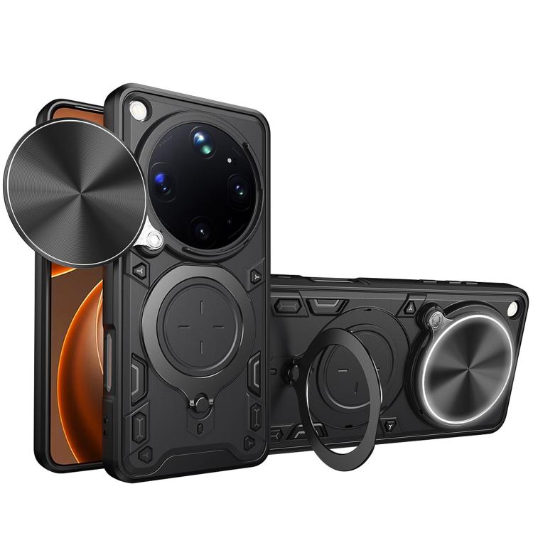 CD Texture Sliding Camshield Magnetic Holder Phone Case, For OPPO Reno16 F 5G, For OPPO Find X9 Ultra, For OPPO Find X9, For OPPO Find X9 Pro, For OPPO Reno14 F 5G Global, For OPPO A5 5G Global / A5x 5G, For OPPO Reno14 5G Global, For OPPO A59 5G Global