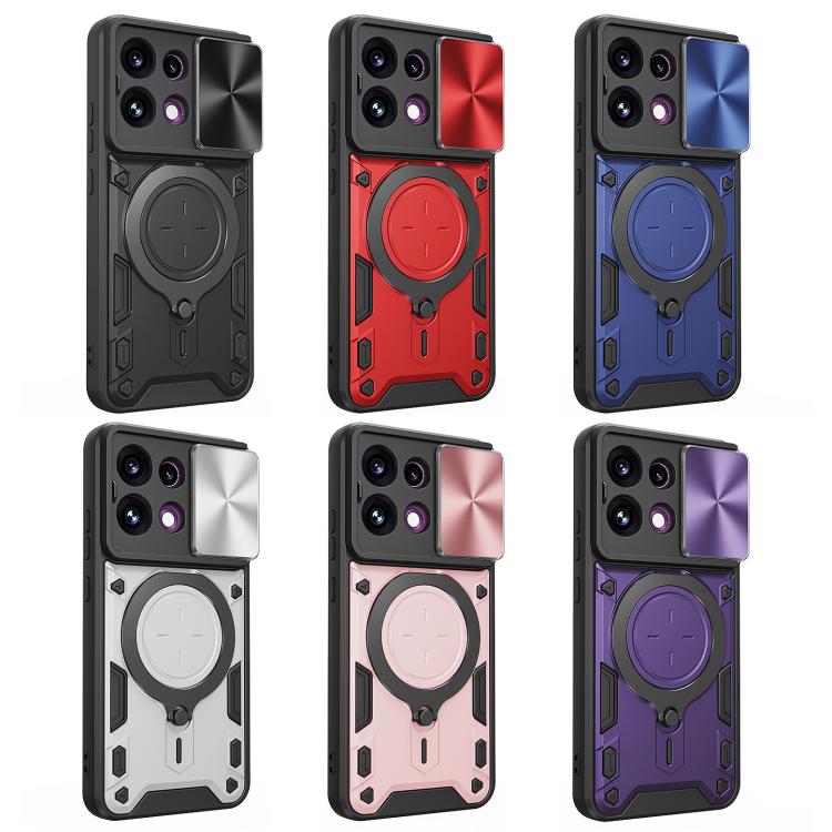 CD Texture Sliding Camshield Magnetic Holder Phone Case, For OPPO Reno16 F 5G, For OPPO Find X9 Ultra, For OPPO Find X9, For OPPO Find X9 Pro, For OPPO Reno14 F 5G Global, For OPPO A5 5G Global / A5x 5G, For OPPO Reno14 5G Global, For OPPO A59 5G Global