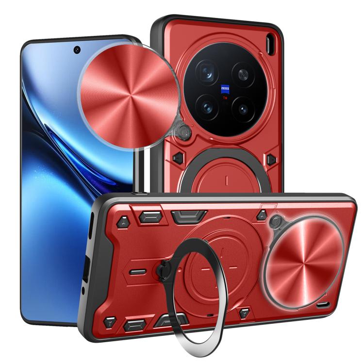 CD Texture Sliding Camshield Magnetic Holder Phone Case, For vivo Y39 5G, For vivo Y29s 5G, For vivo Y29 4G, For vivo V50 5G, For vivo iQOO 13, For vivo Y19s 4G, For vivo X200 5G, For vivo X200 Pro 5G