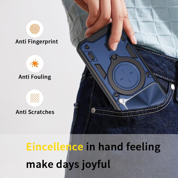 CD Texture Sliding Camshield Magnetic Holder Phone Case, For vivo Y39 5G, For vivo Y29s 5G, For vivo Y29 4G, For vivo V50 5G, For vivo iQOO 13, For vivo Y19s 4G, For vivo X200 5G, For vivo X200 Pro 5G