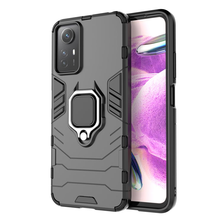 Magnetic Ring Holder PC + TPU Phone Case, For Xiaomi Redmi 12 4G, For Xiaomi Redmi Note 12S 4G