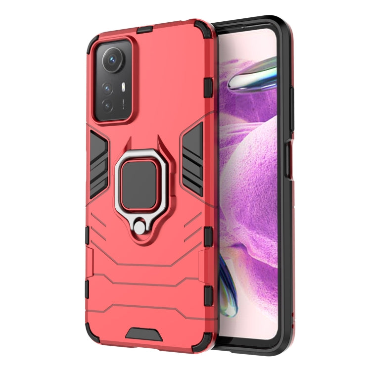 Magnetic Ring Holder PC + TPU Phone Case, For Xiaomi Redmi 12 4G, For Xiaomi Redmi Note 12S 4G