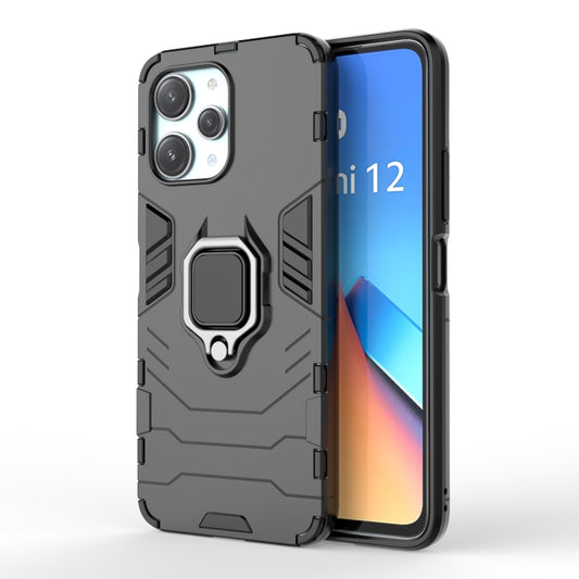 Magnetic Ring Holder PC + TPU Phone Case, For Xiaomi Redmi 12 4G, For Xiaomi Redmi Note 12S 4G
