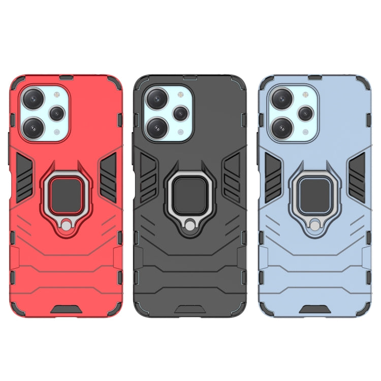 Magnetic Ring Holder PC + TPU Phone Case, For Xiaomi Redmi 12 4G, For Xiaomi Redmi Note 12S 4G