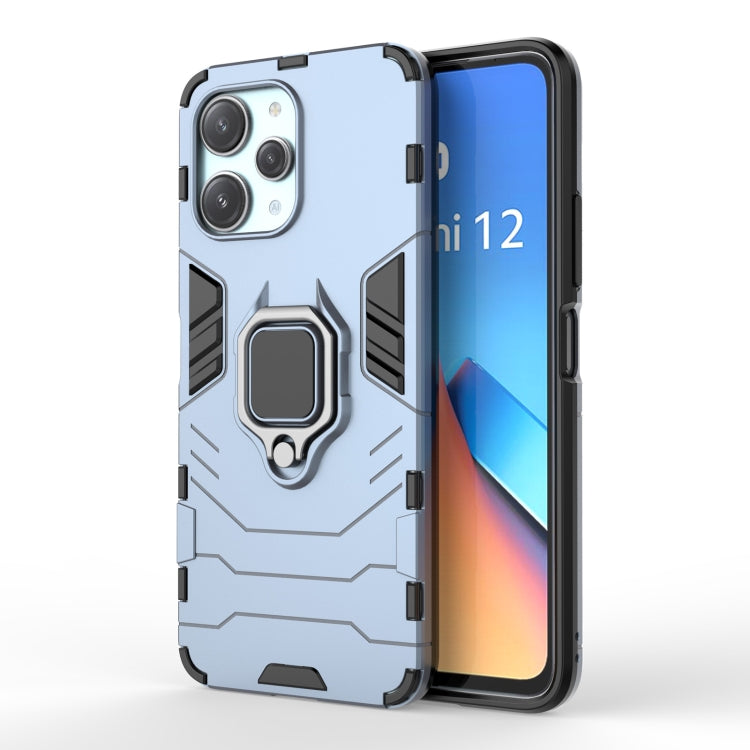 Magnetic Ring Holder PC + TPU Phone Case, For Xiaomi Redmi 12 4G, For Xiaomi Redmi Note 12S 4G