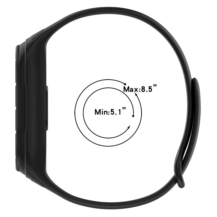 Integrated Silicone Replacement Watch Band
