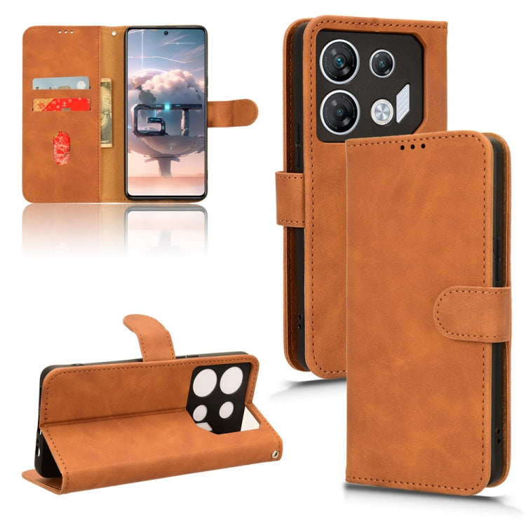 Skin Feel Magnetic Flip Leather Phone Case, For Infinix Note 40X 5G, For Infinix Note 40 5G, For Infinix Hot 40i, For Infinix Smart 8, For Infinix Zero 30 5G, For Infinix GT 10 Pro, For Infinix Hot 30 5G, For Infinix Note 30 5G, For Infinix Note 30i