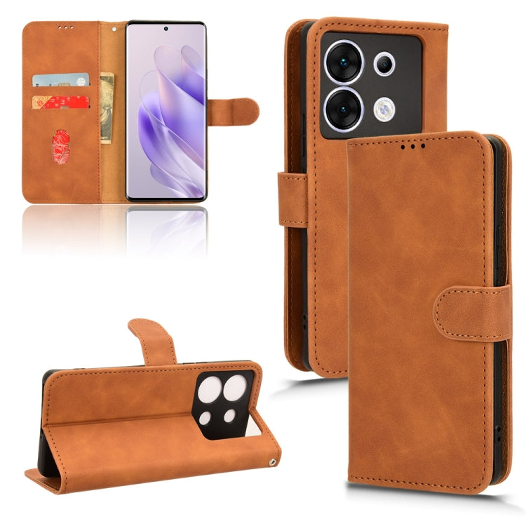 Skin Feel Magnetic Flip Leather Phone Case, For Infinix Note 40X 5G, For Infinix Note 40 5G, For Infinix Hot 40i, For Infinix Smart 8, For Infinix Zero 30 5G, For Infinix GT 10 Pro, For Infinix Hot 30 5G, For Infinix Note 30 5G, For Infinix Note 30i