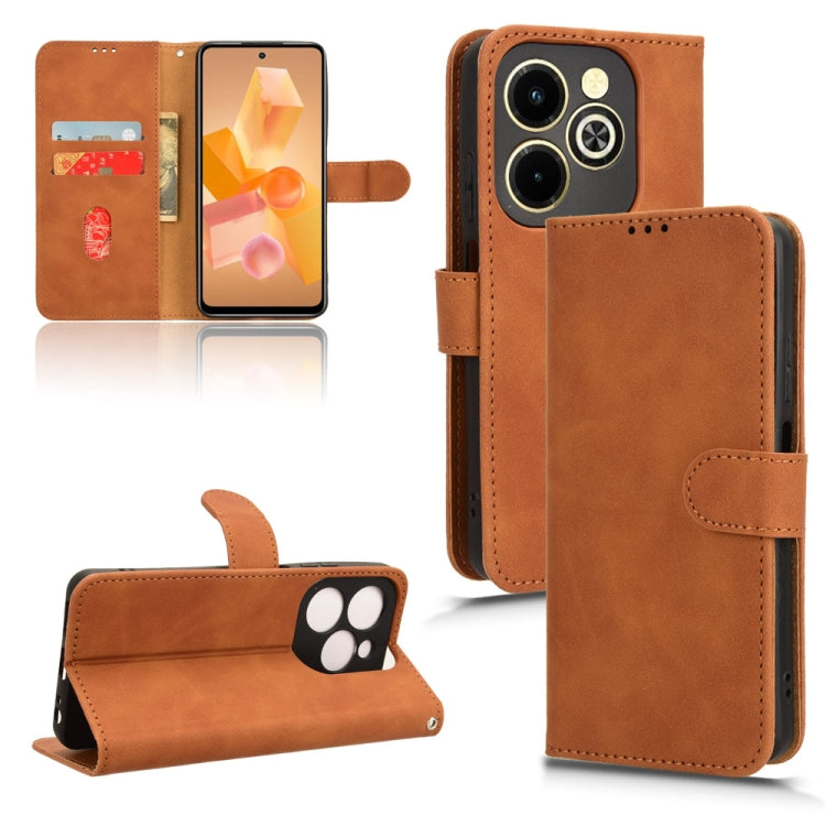 Skin Feel Magnetic Flip Leather Phone Case, For Infinix Note 40X 5G, For Infinix Note 40 5G, For Infinix Hot 40i, For Infinix Smart 8, For Infinix Zero 30 5G, For Infinix GT 10 Pro, For Infinix Hot 30 5G, For Infinix Note 30 5G, For Infinix Note 30i