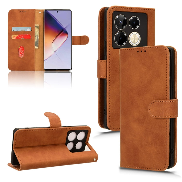 Skin Feel Magnetic Flip Leather Phone Case, For Infinix Note 40X 5G, For Infinix Note 40 5G, For Infinix Hot 40i, For Infinix Smart 8, For Infinix Zero 30 5G, For Infinix GT 10 Pro, For Infinix Hot 30 5G, For Infinix Note 30 5G, For Infinix Note 30i