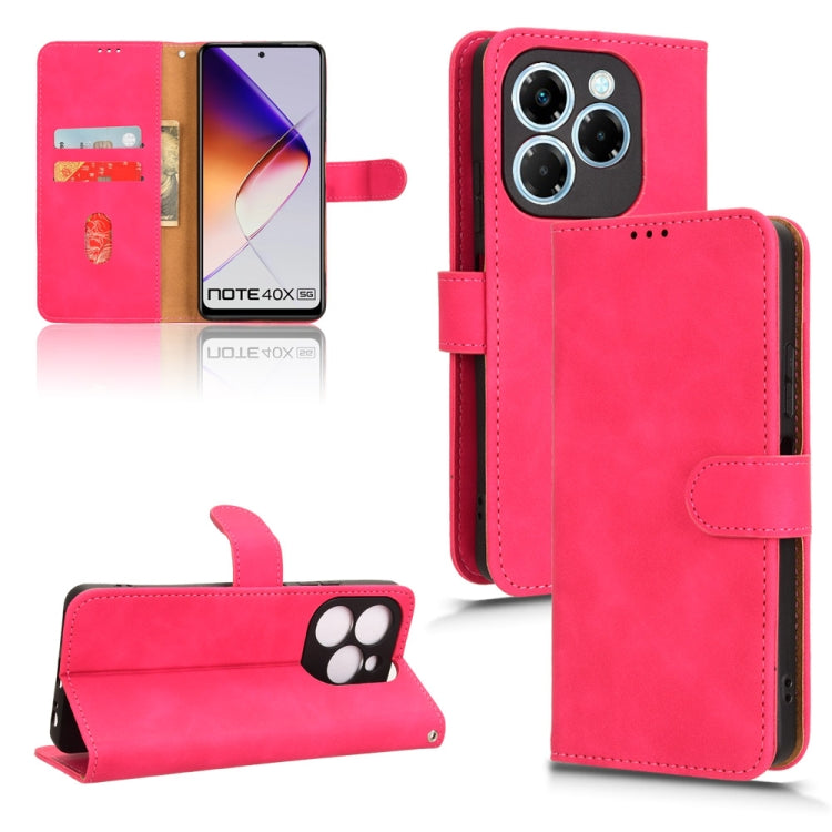 Skin Feel Magnetic Flip Leather Phone Case, For Infinix Note 40X 5G, For Infinix Note 40 5G, For Infinix Hot 40i, For Infinix Smart 8, For Infinix Zero 30 5G, For Infinix GT 10 Pro, For Infinix Hot 30 5G, For Infinix Note 30 5G, For Infinix Note 30i