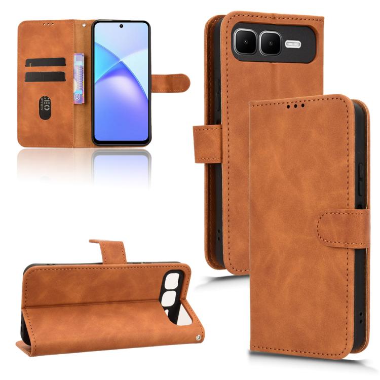 Skin Feel Magnetic Flip Leather Phone Case, For Infinix GT 50 Pro 5G, For Infinix Hot 70 4G, For Infinix Note 60 Ultra 5G, For Infinix Note Edge 5G, For Infinix Hot 60 5G, For Infinix Hot 60 Pro+ 4G, For Infinix Hot 60 Pro 4G, For Infinix Smart 10 Plus...