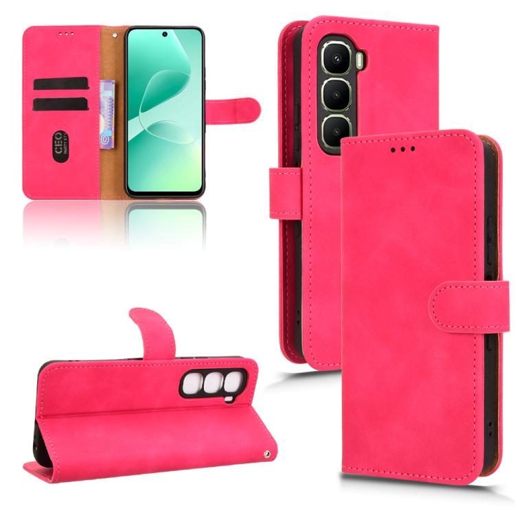 Skin Feel Magnetic Flip Leather Phone Case, For Infinix GT 50 Pro 5G, For Infinix Hot 70 4G, For Infinix Note 60 Ultra 5G, For Infinix Note Edge 5G, For Infinix Hot 60 5G, For Infinix Hot 60 Pro+ 4G, For Infinix Hot 60 Pro 4G, For Infinix Smart 10 Plus...