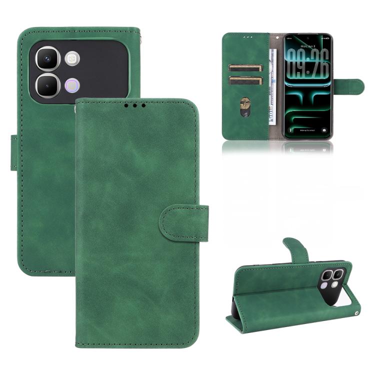 Skin Feel Magnetic Flip Leather Phone Case, For Infinix GT 50 Pro 5G, For Infinix Hot 70 4G, For Infinix Note 60 Ultra 5G, For Infinix Note Edge 5G, For Infinix Hot 60 5G, For Infinix Hot 60 Pro+ 4G, For Infinix Hot 60 Pro 4G, For Infinix Smart 10 Plus...