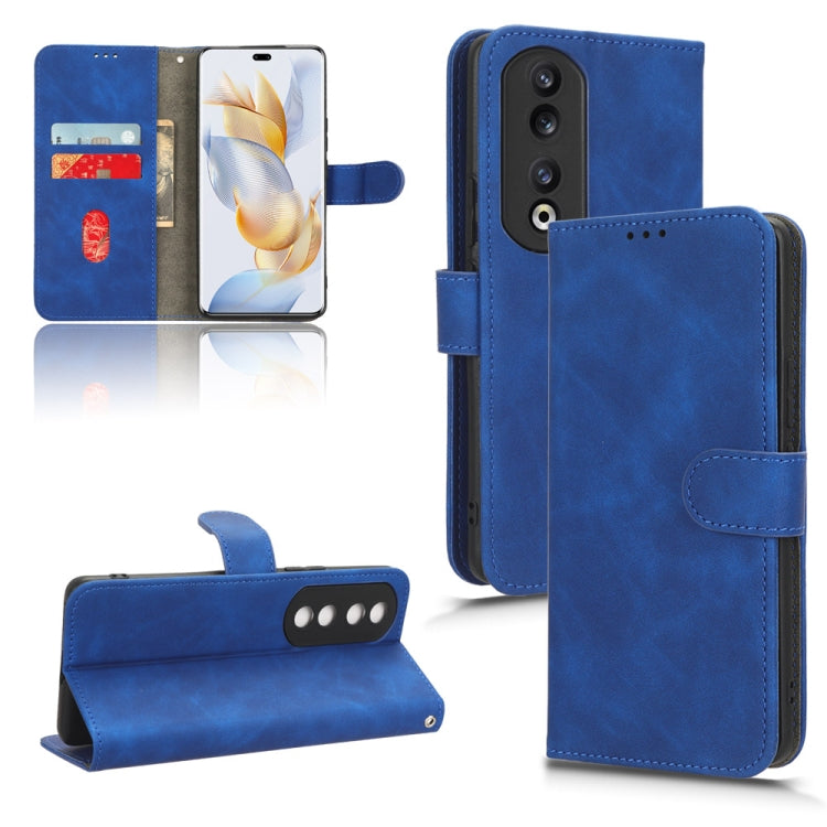 Skin Feel Magnetic Flip Leather Phone Case, For Honor Play 50 Plus, For Honor 90 Pro