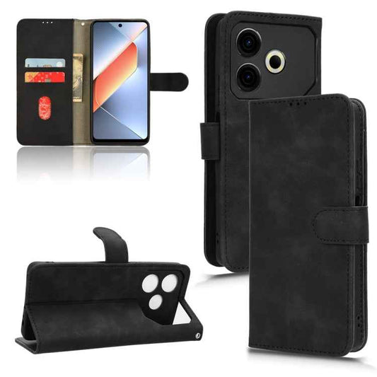 Skin Feel Magnetic Flip Leather Phone Case, For Honor Play 60 Plus, For Honor X6b, For Honor 200 Lite Global, For Honor Play 8T 5G / X7b, For Honor Play 50 Plus, For Honor 90 Pro